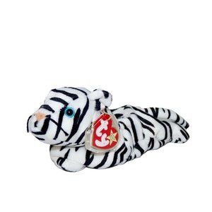 Ty Beanie Babies Collection - Blizzard the Tiger - 4th Generation - 1996